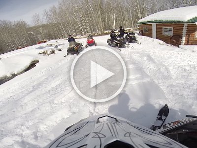 Snowmobiling